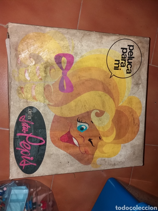 Juguetes antiguos: Peluca para mi de la srta pepis - Foto 1