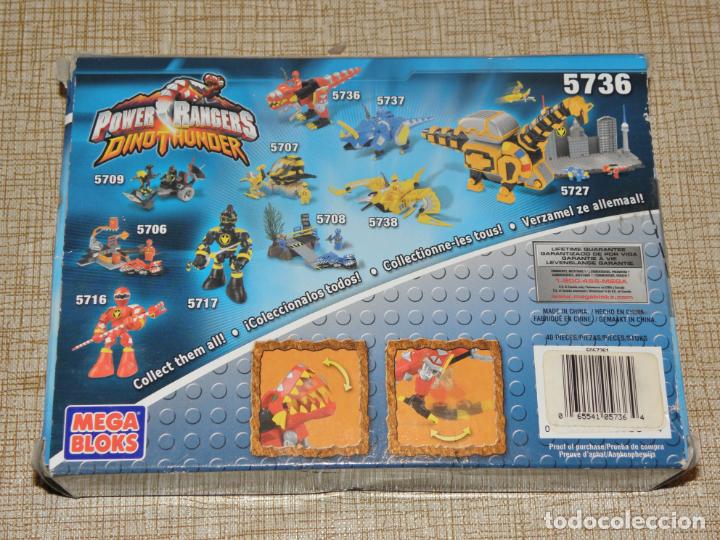 Power Ranger Dino Thunder Mega Bloks 5736 Tyran Comprar Juguetes