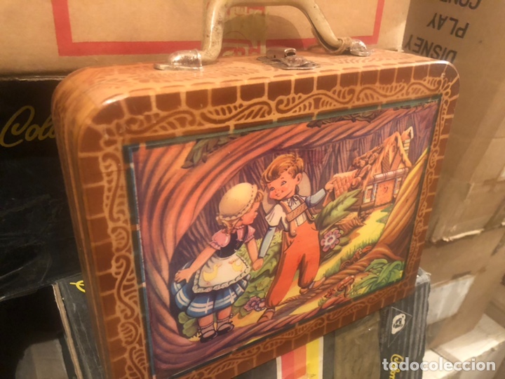 Juguetes antiguos: Maletin madera 1930 Disney - Foto 1
