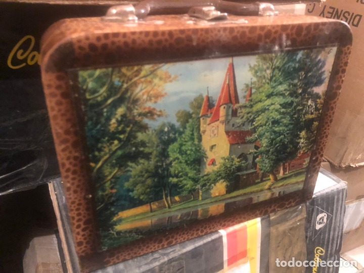 Juguetes antiguos: Maletin de casa madera 1930 - Foto 1