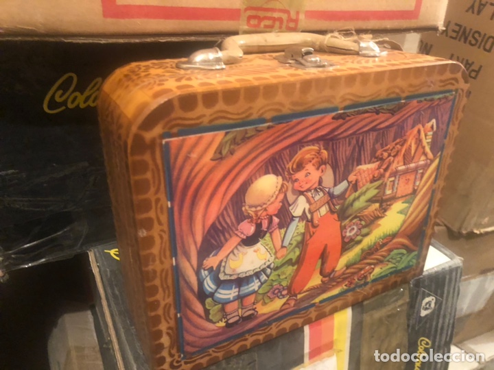 Juguetes antiguos: Maletin de madera 1930 a estrenar - Foto 1