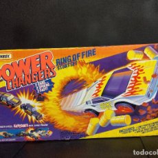 Juguetes antiguos: POWER CHANGERS RING OF FIRE STUNT SET MATCHBOX. Lote 153134342