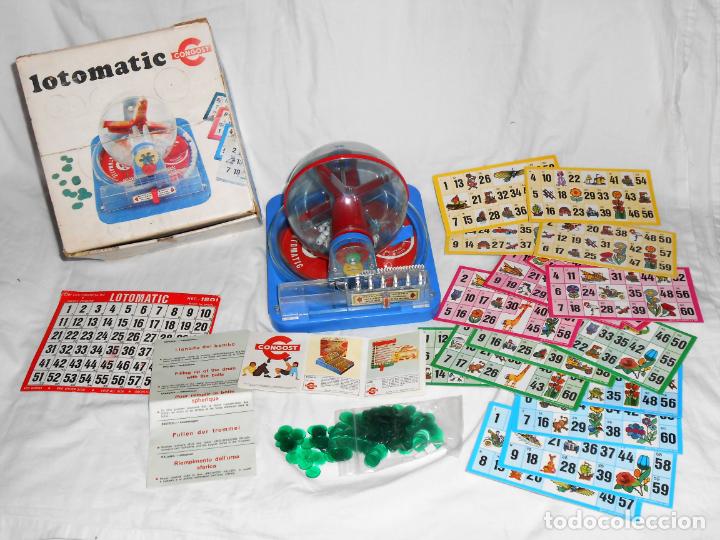 Juguetes antiguos: LOTOMATIC de CONGOST, a&ntilde;o 72. FUNCIONANDO y con CAT&Aacute;LOGO. - Foto 1