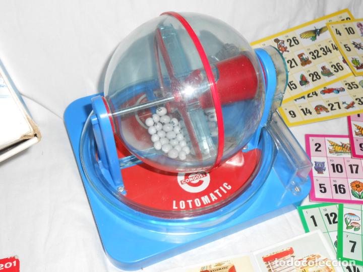 Juguetes antiguos: LOTOMATIC de CONGOST, a&ntilde;o 72. FUNCIONANDO y con CAT&Aacute;LOGO. - Foto 4
