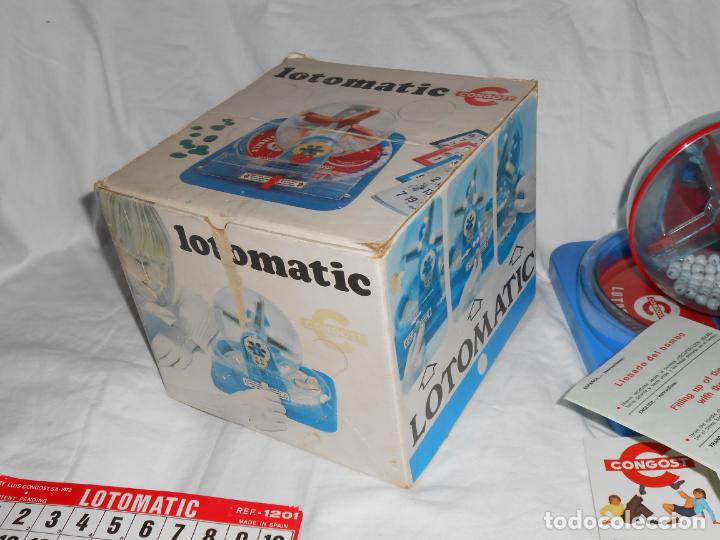Juguetes antiguos: LOTOMATIC de CONGOST, a&ntilde;o 72. FUNCIONANDO y con CAT&Aacute;LOGO. - Foto 7