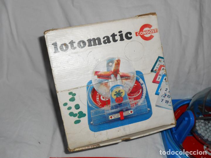 Juguetes antiguos: LOTOMATIC de CONGOST, a&ntilde;o 72. FUNCIONANDO y con CAT&Aacute;LOGO. - Foto 8