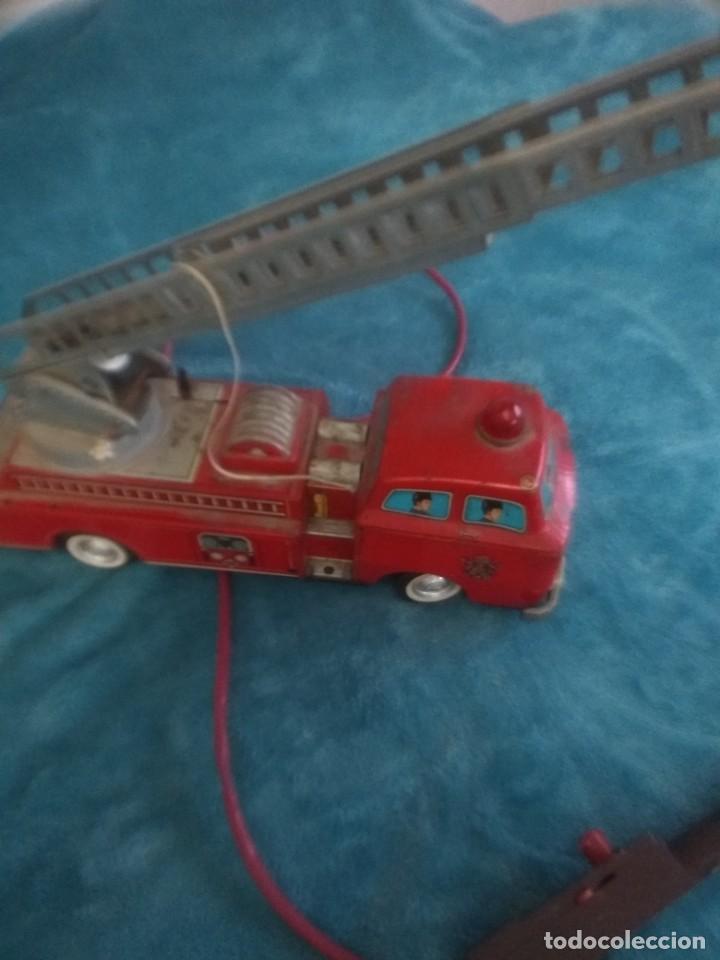 Juguetes antiguos: Coche bombero de ege - Foto 4