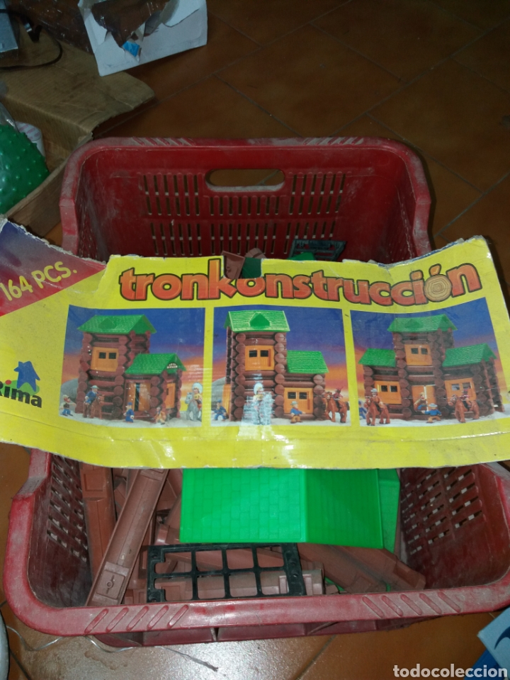 Juguetes antiguos: Tronkonstruccion de rima - Foto 1
