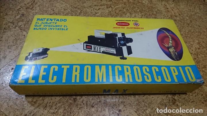 Juguetes antiguos: ELECTROMICROSCOPIO DE BIANCHI, BSA - Foto 1