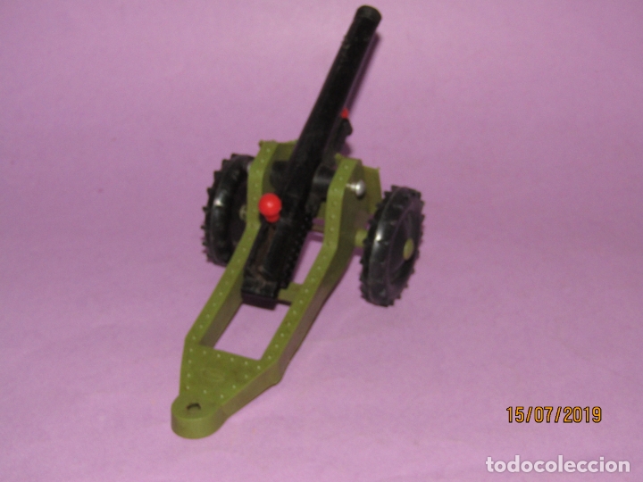 Juguetes antiguos: Antiguo Ca&ntilde;&oacute;n de MADEL - Foto 4