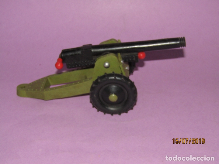 Juguetes antiguos: Antiguo Ca&ntilde;&oacute;n de MADEL - Foto 5
