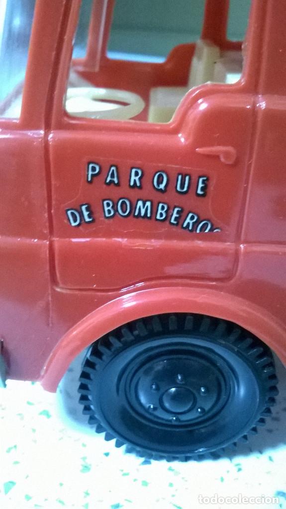 Juguetes antiguos: CAMI&Oacute;N DE BOMBEROS MOLT&Oacute; - Foto 7