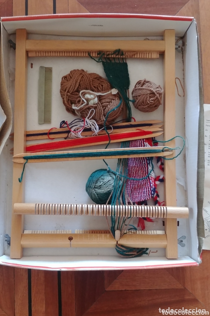 Juguetes antiguos: Telar infantil de Keller - Foto 2