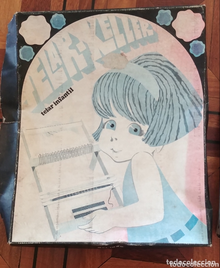Juguetes antiguos: Telar infantil de Keller - Foto 1
