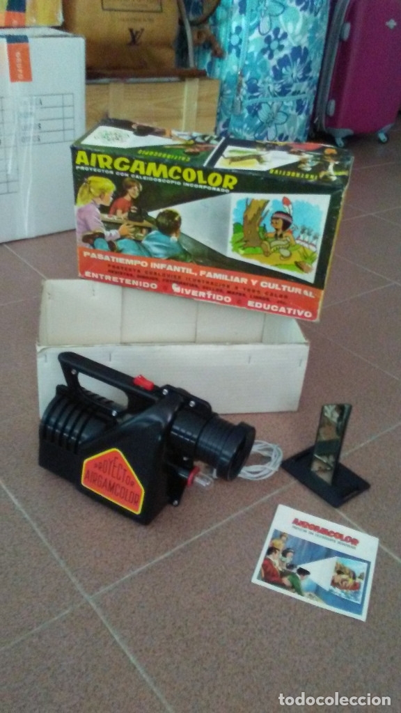 Juguetes antiguos: PROYECTOR AIRGAMCOLOR - Foto 1