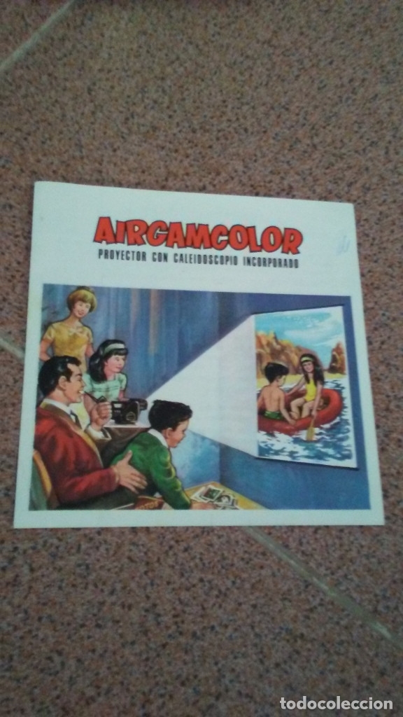 Juguetes antiguos: PROYECTOR AIRGAMCOLOR - Foto 12