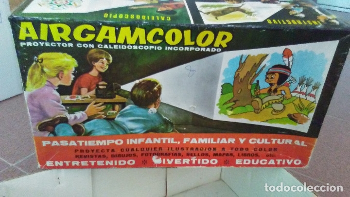 Juguetes antiguos: PROYECTOR AIRGAMCOLOR - Foto 14