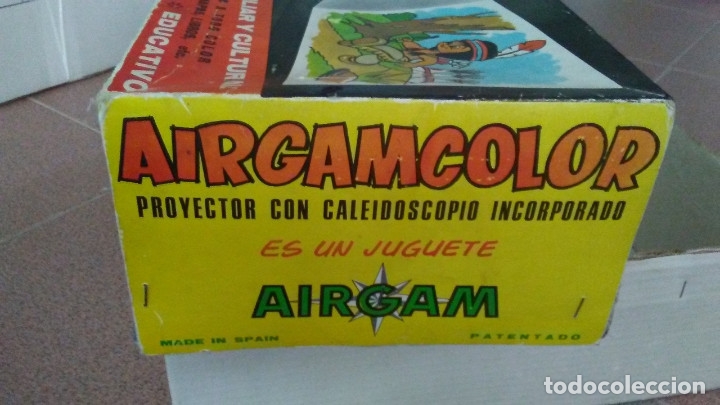 Juguetes antiguos: PROYECTOR AIRGAMCOLOR - Foto 16