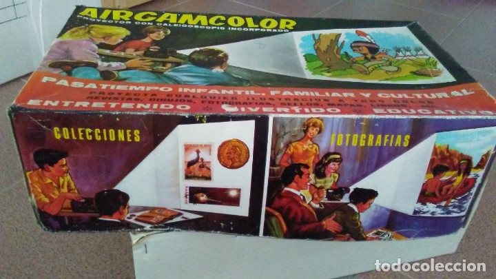 Juguetes antiguos: PROYECTOR AIRGAMCOLOR - Foto 17