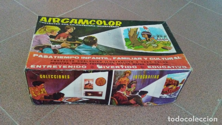 Juguetes antiguos: PROYECTOR AIRGAMCOLOR - Foto 19