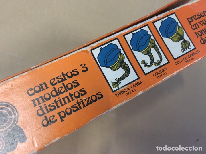 Juguetes antiguos: POSTIZOS DE LA SRTA. PEPIS - Foto 3