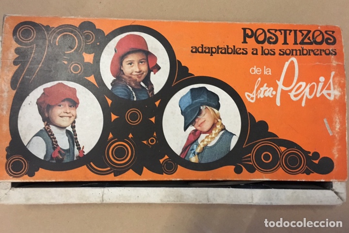 Juguetes antiguos: POSTIZOS DE LA SRTA. PEPIS - Foto 1