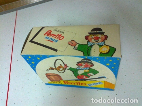 Juguetes antiguos: HUCHA PERRITO SALTAR&Iacute;N - Foto 2