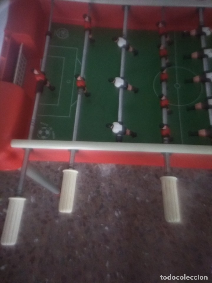Juguetes antiguos: Futbolin de rima - Foto 3