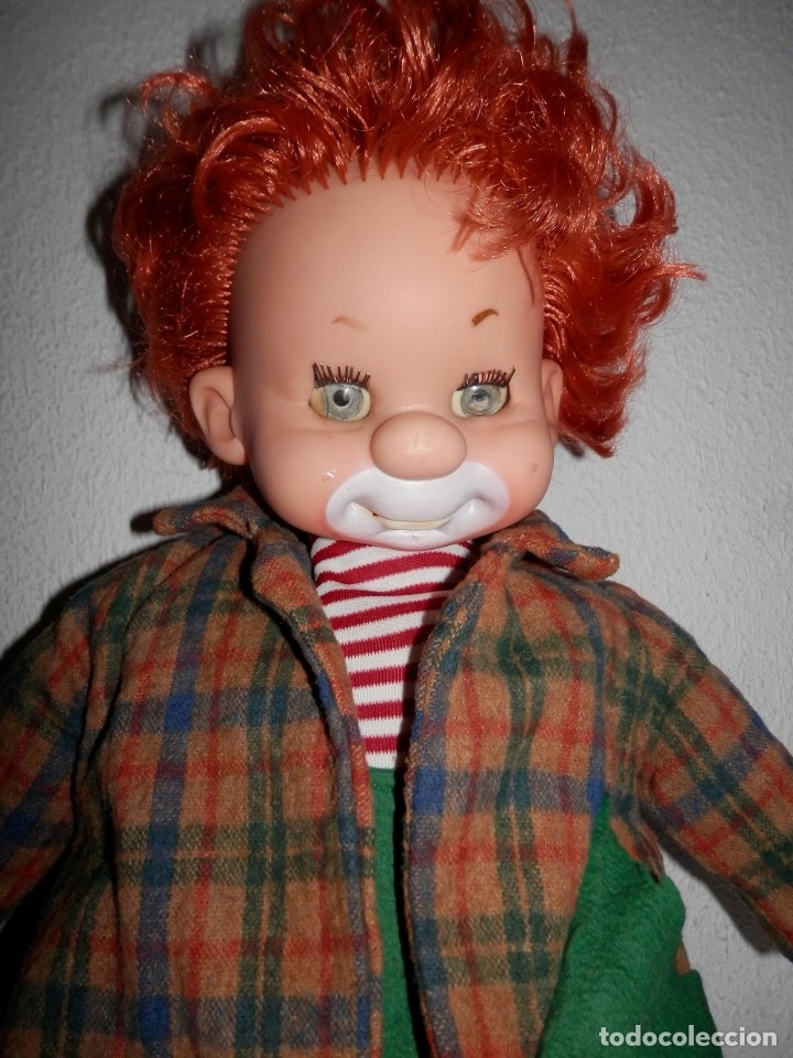 Juguetes antiguos: PAYASO ANTIGUO DE LA MARCA B.B, - Foto 2