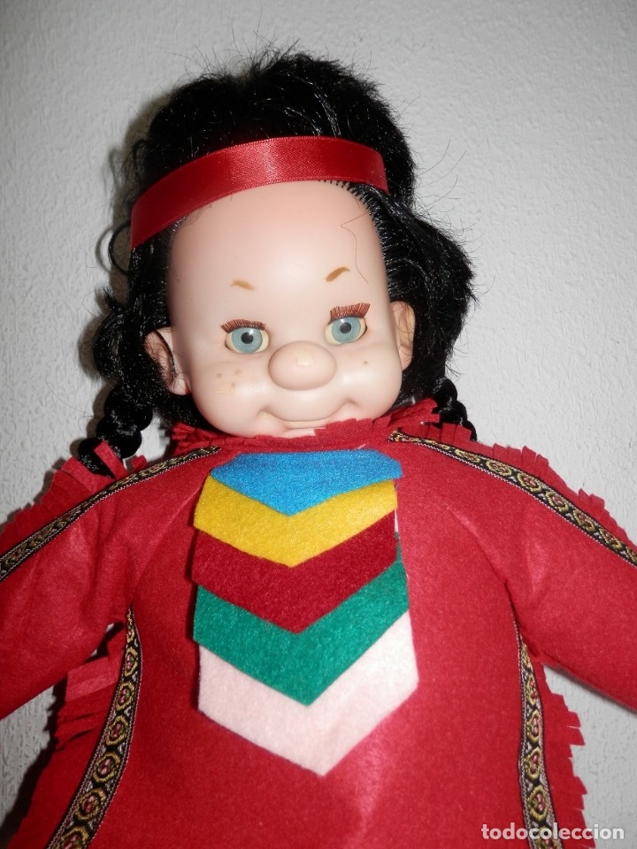 Juguetes antiguos: MU&Ntilde;ECO ANTIGUO DE LA MARCA B.B, - Foto 2