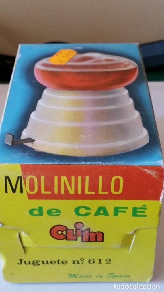 Juguetes antiguos: MOLINILLO DE CAF&Eacute; DE CLIM DE LOS 70 FUNCIONANDO. - Foto 2