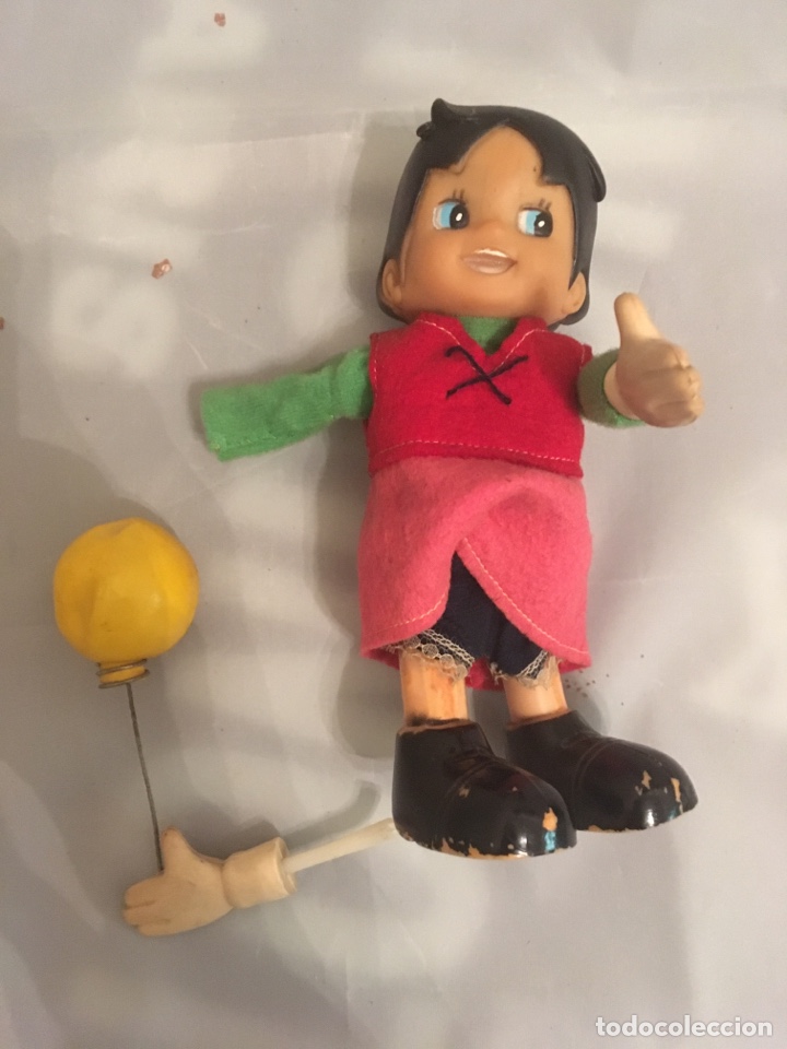 Juguetes antiguos: HEIDI A CUERDA - Foto 3