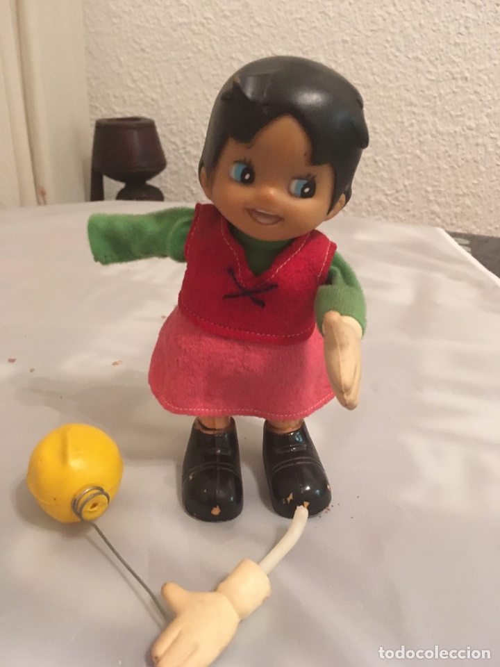 Juguetes antiguos: HEIDI A CUERDA - Foto 1