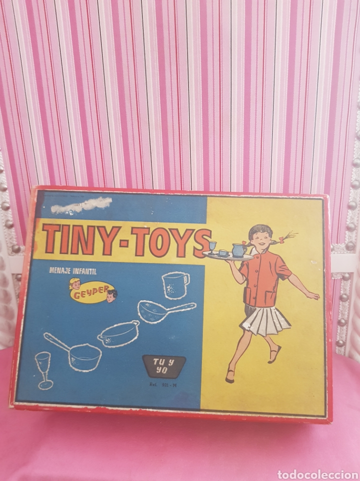 Juguetes antiguos: TINY_TOYS. MENAJE INFANTIL GEYPER - Foto 4