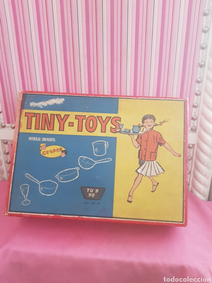 Juguetes antiguos: TINY_TOYS. MENAJE INFANTIL GEYPER - Foto 1
