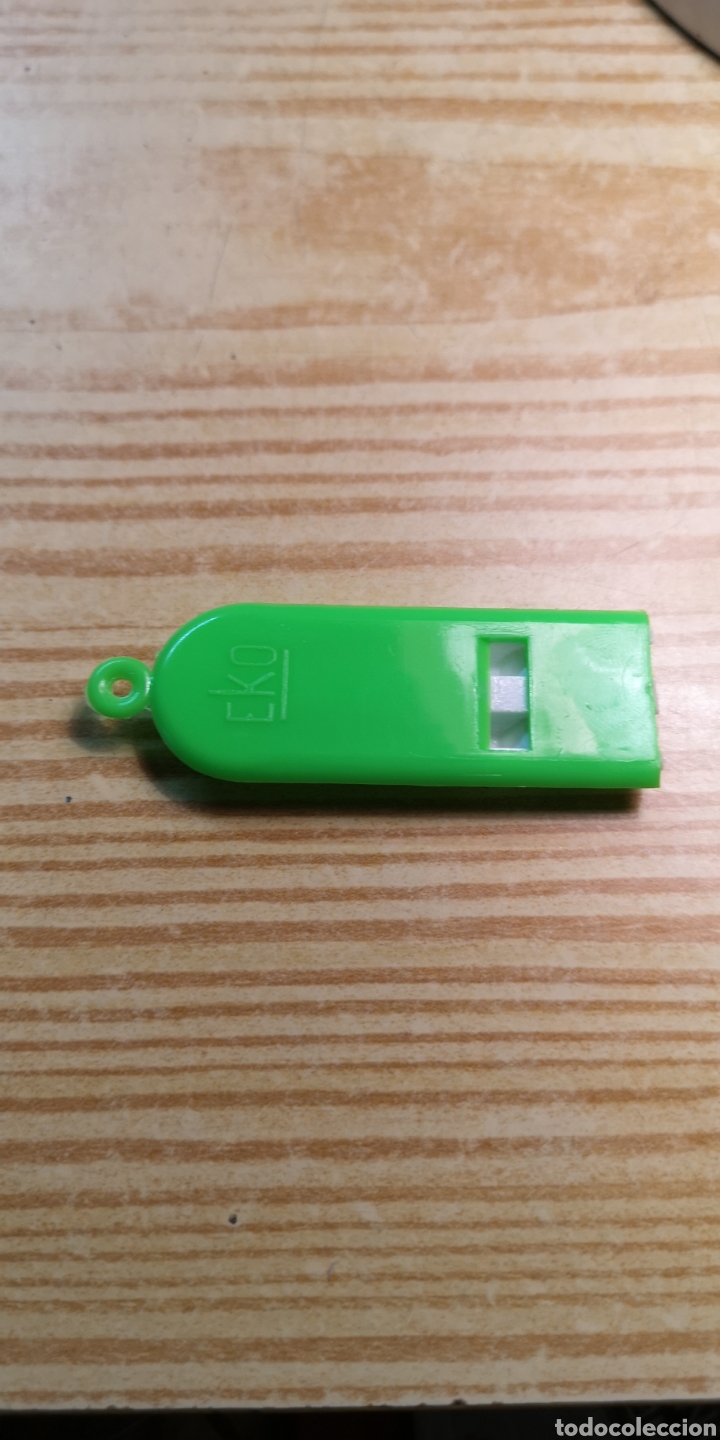 Juguetes antiguos: Silbato Eko de kiosko - Foto 3