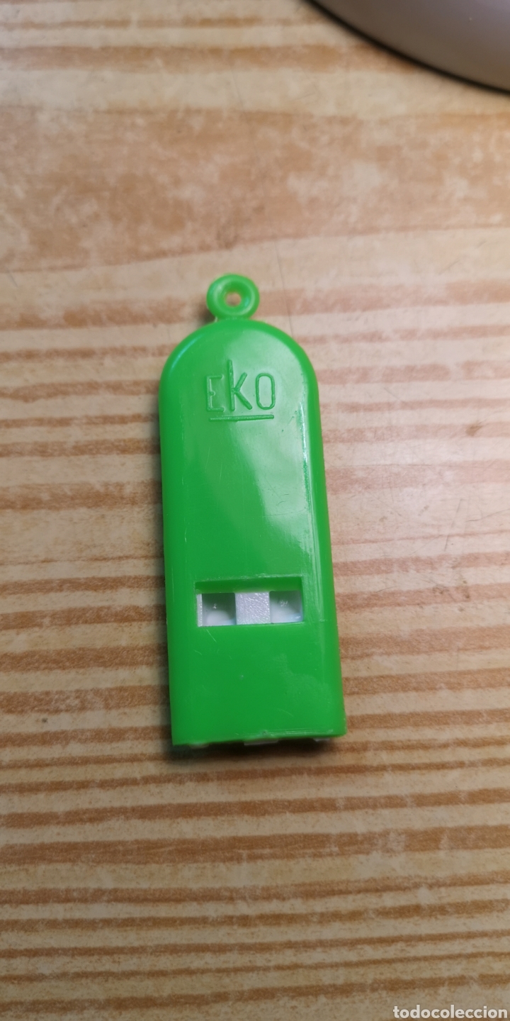 Juguetes antiguos: Silbato Eko de kiosko - Foto 1
