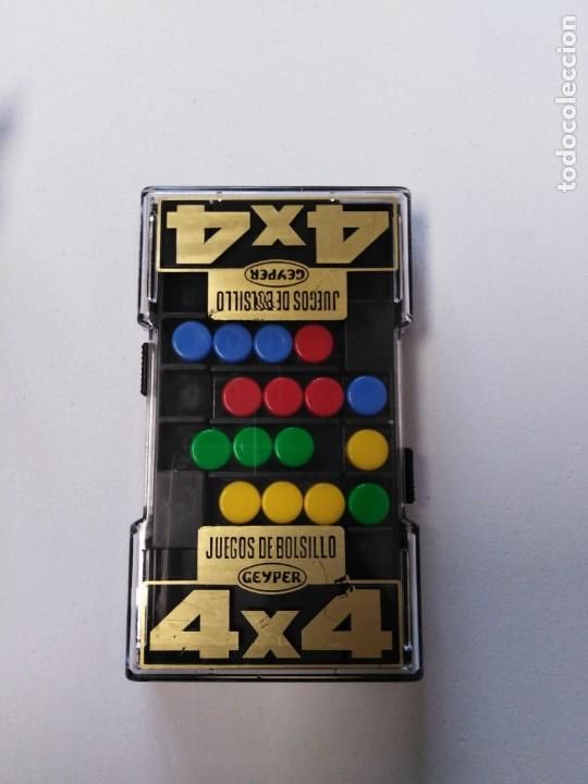 Juguetes antiguos: Juego de Bolsillo Geyper 4X4 - Foto 1