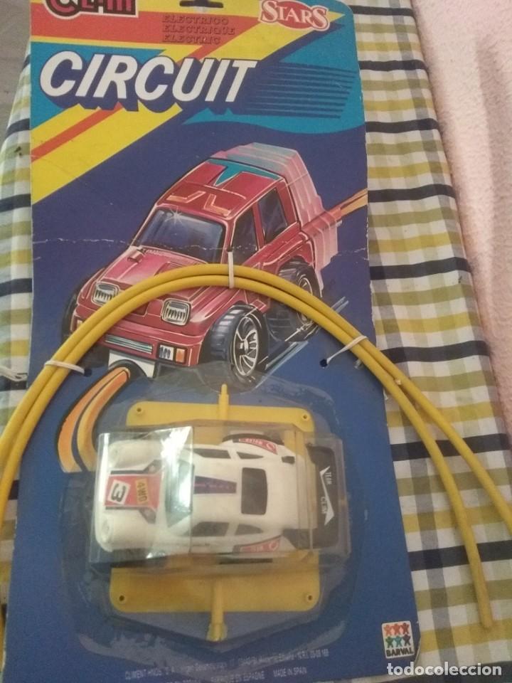 Juguetes antiguos: Pista de coches - Foto 1