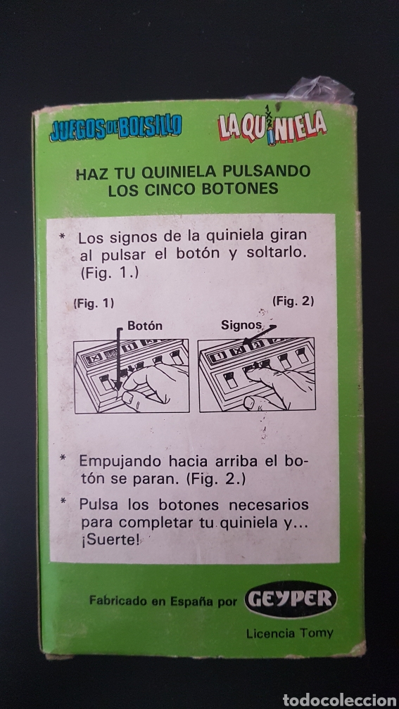 Juguetes antiguos: Juego Geyper la quiniela - Foto 2