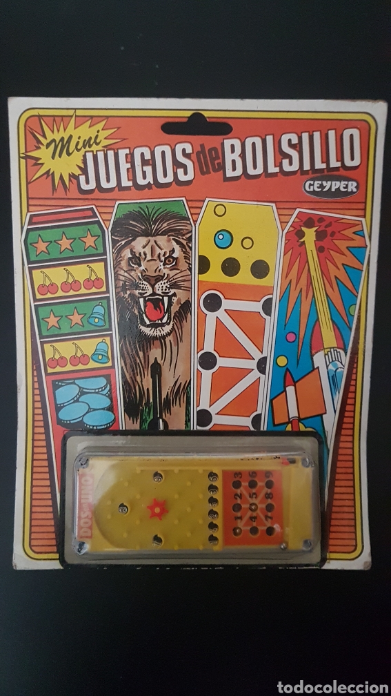 Juguetes antiguos: Mini juego de bolsillo Geyper - Foto 1
