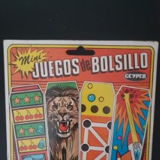 Juguetes antiguos: MINI JUEGO DE BOLSILLO GEYPER. Lote 193322743