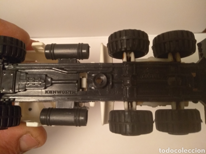 Juguetes antiguos: Cami&oacute;n de pl&aacute;stico Guisval, E,1/53 - Foto 6