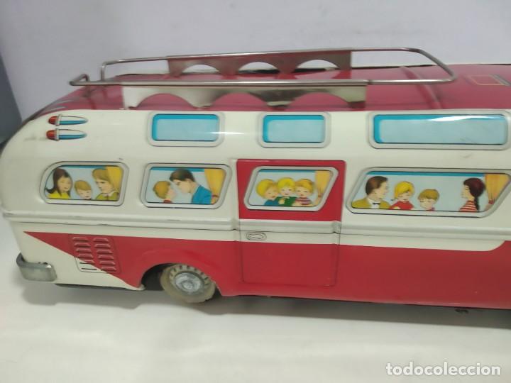 Juguetes antiguos: ANTIGUO AUTOBUS FUNCIONANDO  DE EGE - Foto 3