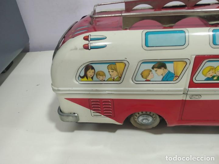 Juguetes antiguos: ANTIGUO AUTOBUS FUNCIONANDO  DE EGE - Foto 4