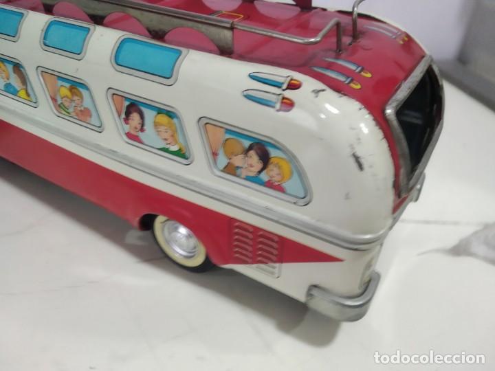 Juguetes antiguos: ANTIGUO AUTOBUS FUNCIONANDO  DE EGE - Foto 6