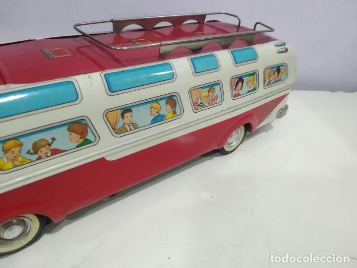Juguetes antiguos: ANTIGUO AUTOBUS FUNCIONANDO  DE EGE - Foto 8