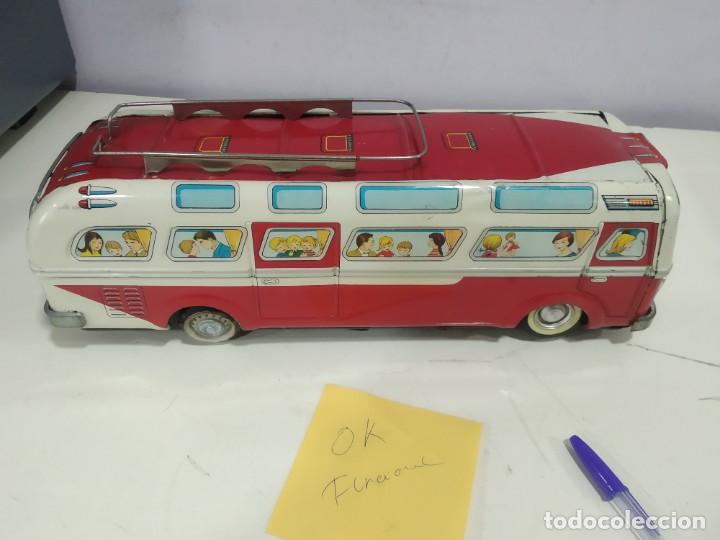 Juguetes antiguos: ANTIGUO AUTOBUS FUNCIONANDO  DE EGE - Foto 18