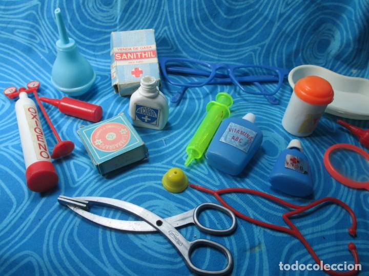 Juguetes antiguos: SET COMPLEMENTOS SANITARIOS - Foto 4
