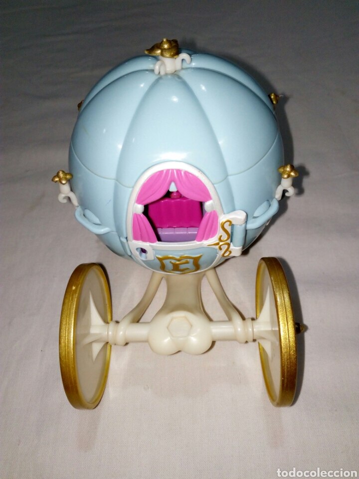 Juguetes antiguos: Carruaje de Cenicienta Blue Bird - Foto 7